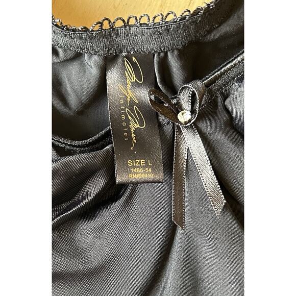 Slimming Tummy Bodysuit Lingerie Smooth Sexy Black VTG Pinup Marilyn Monroe Sz L - Picture 5 of 16